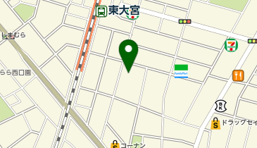 東大宮ほんごう整骨院の地図画像