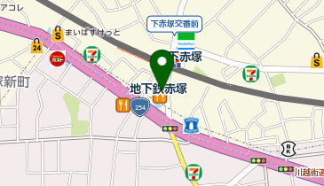 ソリーゾ整骨院 下赤塚院の地図画像