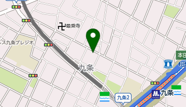 クレアーレはりきゅう整骨院 九条店の地図画像