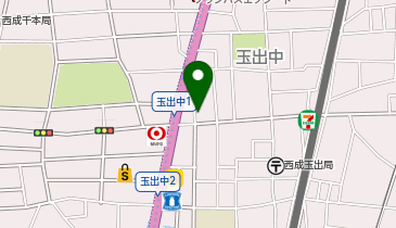 千寿鍼灸院整骨院の地図画像