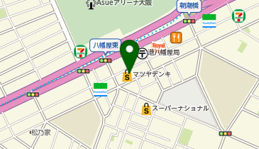 八幡屋鍼灸整骨院の地図画像