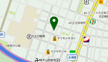 まっすぐな鍼灸整骨院の地図画像