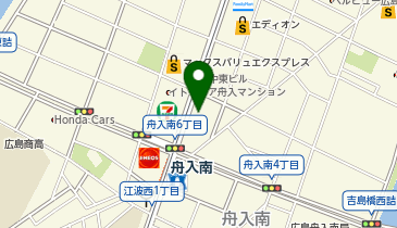 てあつい整体院 舟入院の地図画像