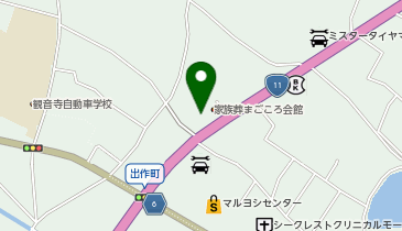 とと鍼灸接骨院 観音寺院の地図画像