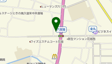 ZERO+(ゼロプラス) 久留米店の地図画像