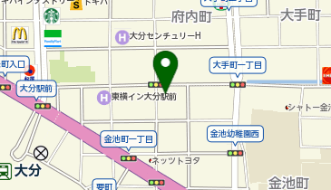 株式会社ファミリー商事 大分支店の地図画像