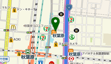 全力ストレッチ 秋葉原店の地図画像