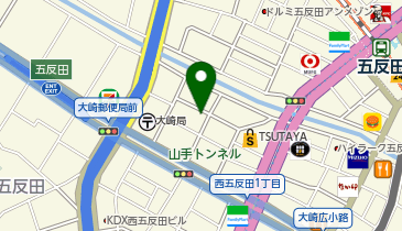 全力ストレッチ 西五反田店の地図画像