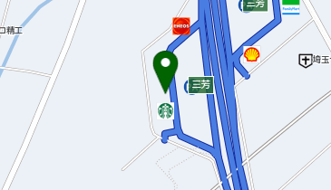 関越自動車道三芳PA下り とんかつまいせんの地図画像
