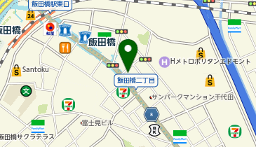 全力ストレッチ 飯田橋店の地図画像