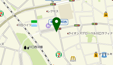 全力ストレッチ 川口店の地図画像
