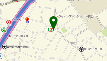 全力ストレッチ 三軒茶屋店の地図画像
