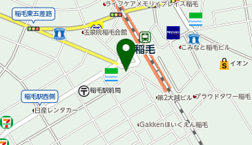 marond(マロンド) 稲毛店の地図画像