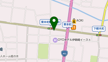 焼肉ホルモン たけしの地図画像