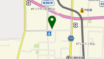 鰻の成瀬 大津石山店の地図画像