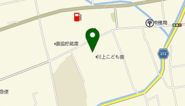 川上こども園の地図画像