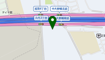 川西市中学校給食センターの地図画像