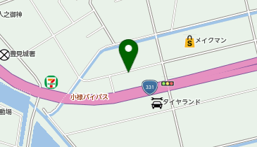 トリップレンタカーの地図画像