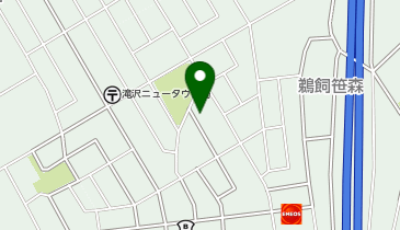 滝沢進学塾の地図画像