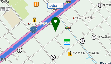 神戸国際コミュニティセンターの地図画像