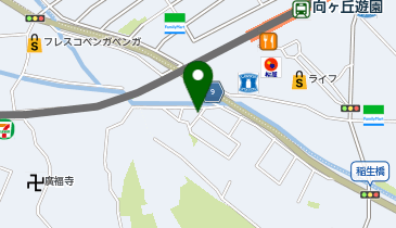 YOSAPARK(ヨサパーク) ルルベ向ヶ丘遊園の地図画像