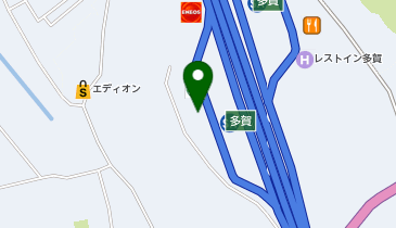 磯揚げ まる天(多賀SA・上り)の地図画像