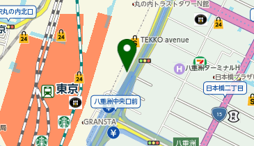 立鮨 すし横 八重洲地下街店の地図画像