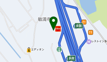 ドッグラン(多賀SA・上り)の地図画像