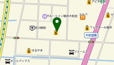 MEN'Sクリア エルパプラス福井店の地図画像