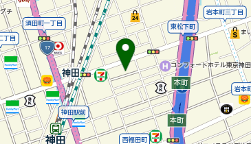 鶏と酎ハイ とり巣の地図画像