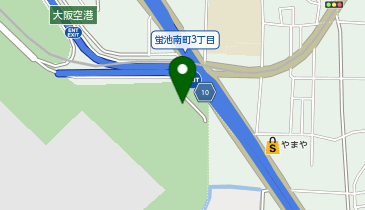 イワタニ水素ステーション 大阪伊丹空港の地図画像