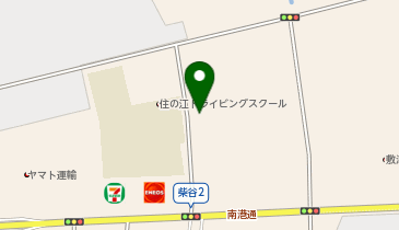 イワタニ水素ステーション 大阪住之江の地図画像