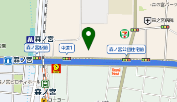 イワタニ水素ステーション 大阪森之宮の地図画像