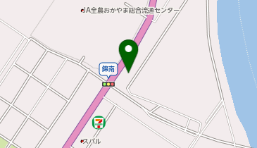 イワタニ水素ステーション 岡山南の地図画像