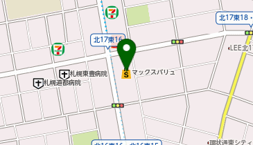 TRADITIONAL Bostonbake(ボストンベイク) 北17条店の地図画像