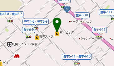 TRADITIONAL Bostonbake(ボストンベイク) 豊平店の地図画像