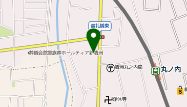 からだケア わたなべの地図画像