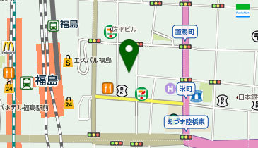 WHITENING SHOP(ホワイトニングショップ) 福島店の地図画像