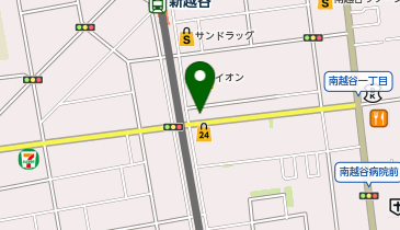 WHITENING SHOP(ホワイトニングショップ) 越谷店の地図画像