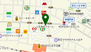WHITENING SHOP(ホワイトニングショップ) 八王子店の地図画像