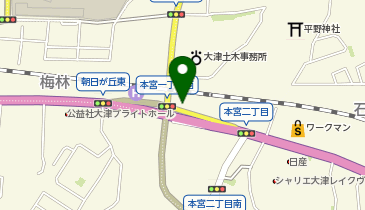 WHITENING SHOP(ホワイトニングショップ) 滋賀大津店の地図画像