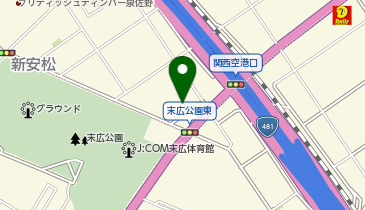 WHITENING SHOP(ホワイトニングショップ) 泉佐野店の地図画像