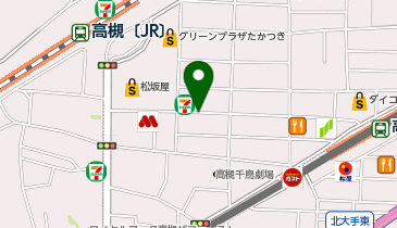 WHITENING SHOP(ホワイトニングショップ) 高槻店の地図画像