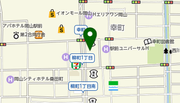 WHITENING SHOP(ホワイトニングショップ) 岡山店の地図画像