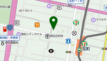 WHITENING SHOP(ホワイトニングショップ) 高松店の地図画像