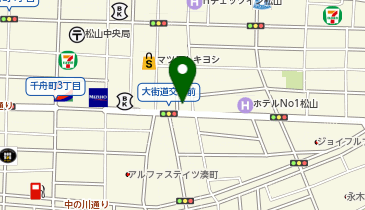 WHITENING SHOP(ホワイトニングショップ) 松山店の地図画像