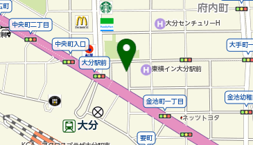 WHITENING SHOP(ホワイトニングショップ) 大分店の地図画像