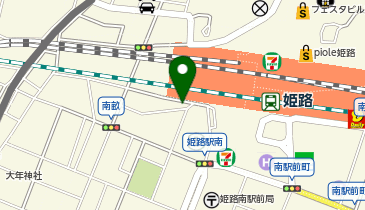 日本酒原価酒蔵 姫路店の地図画像