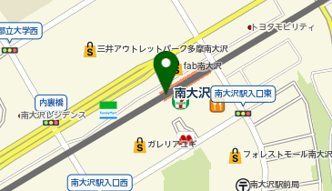 ビアードパパ 京王フレンテ南大沢店の地図画像