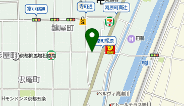 健幸美食協会 京都校の地図画像